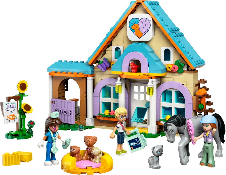 LEGO Friends 42651 Ló- És Állatkórház