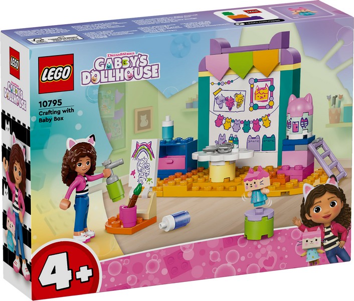 LEGO Gabby's Dollhouse 10795 Barkácsolás Pici Dobozzal