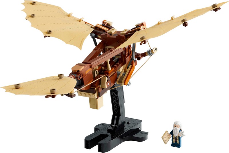 LEGO Icons 10363 Leonardo da Vinci repülő szerkezete