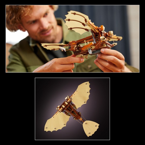 LEGO Icons 10363 Leonardo da Vinci repülő szerkezete