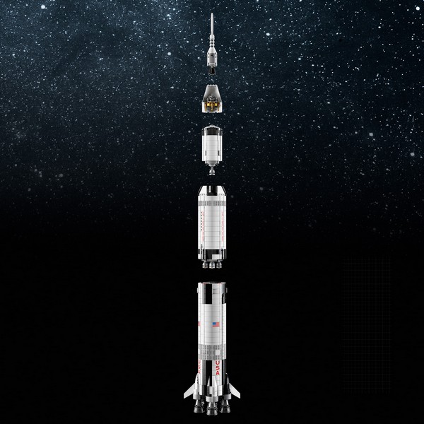 LEGO Ideas 92176 NASA - Apollo Saturn V