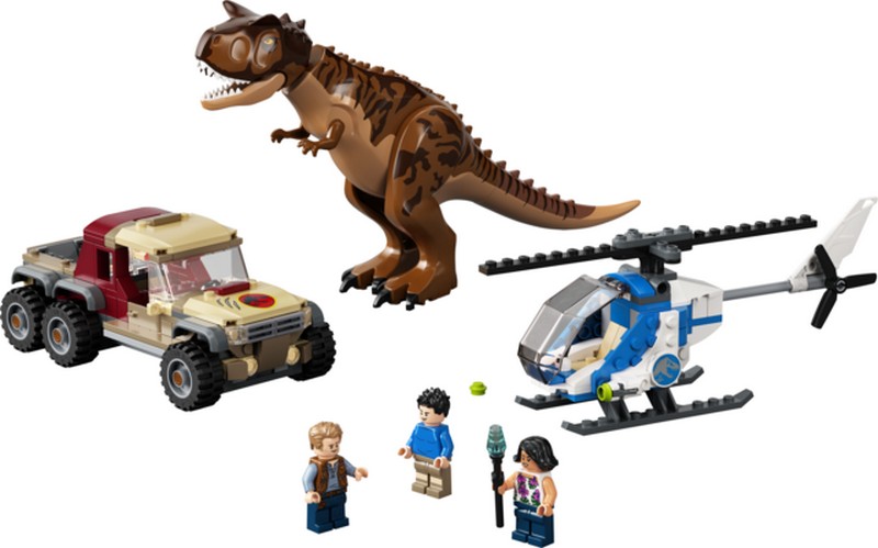 LEGO Jurassic World 76941 Carnotaurus dinoszaurusz üldözés