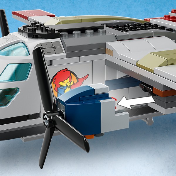 LEGO Jurassic World 76947 Quetzalcoatlus: repülőgépes támadás