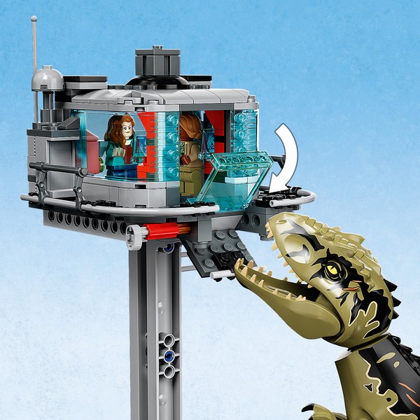 LEGO Jurassic World 76949 Giganotosaurus és therizinosaurus támadás