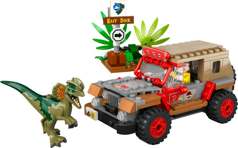 LEGO Jurassic World 76958 Dilophosaurus Támadás