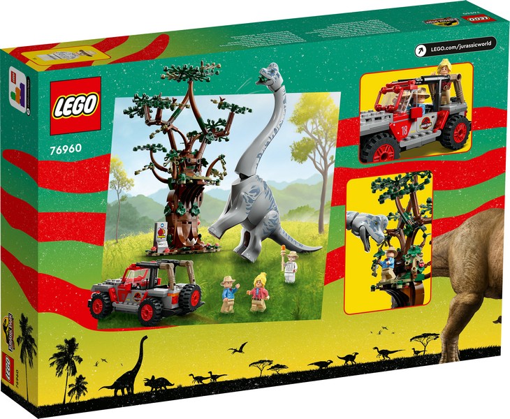 LEGO Jurassic World 76960 Brachiosaurus Felfedezés