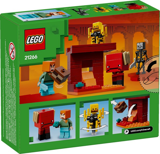 LEGO Minecraft 21266 Csata az alvilági lávatónál