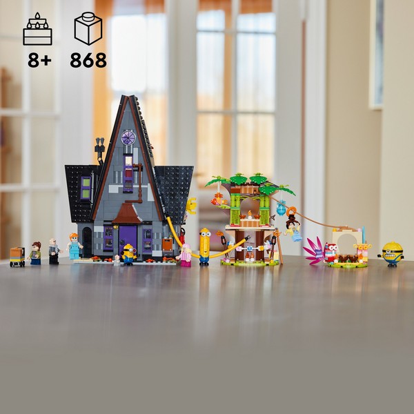 LEGO Minions 75583 A minyonok és Gru családi háza