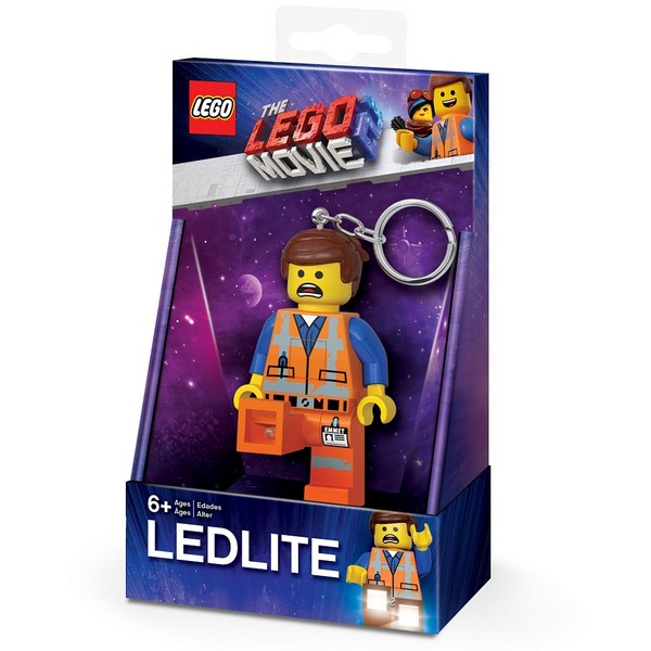 LEGO Movie 2 Emmet világító kulcstartó