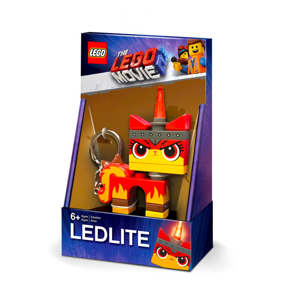 LEGO Movie 2 Mérges Csoda Kitty világító kulcstartó