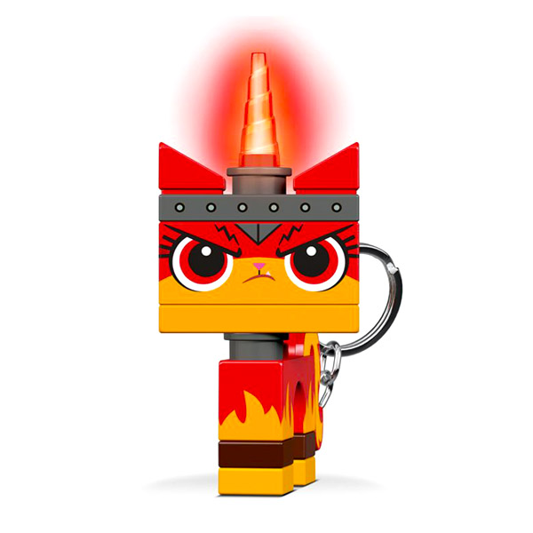 LEGO Movie 2 Mérges Csoda Kitty világító kulcstartó