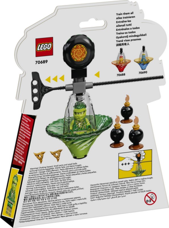 LEGO Ninjago 70689 Lloyd spinjitzu nindzsa tréningje