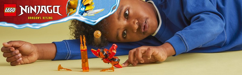 LEGO Ninjago 71777 Kai sárkányerő Spinjitzu átfordulása