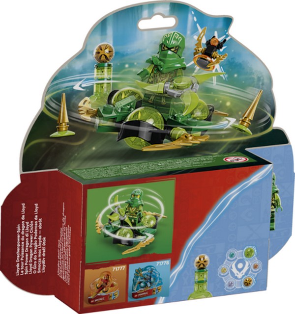 LEGO Ninjago 71779 Lloyd sárkányerő Spinjitzu pörgése
