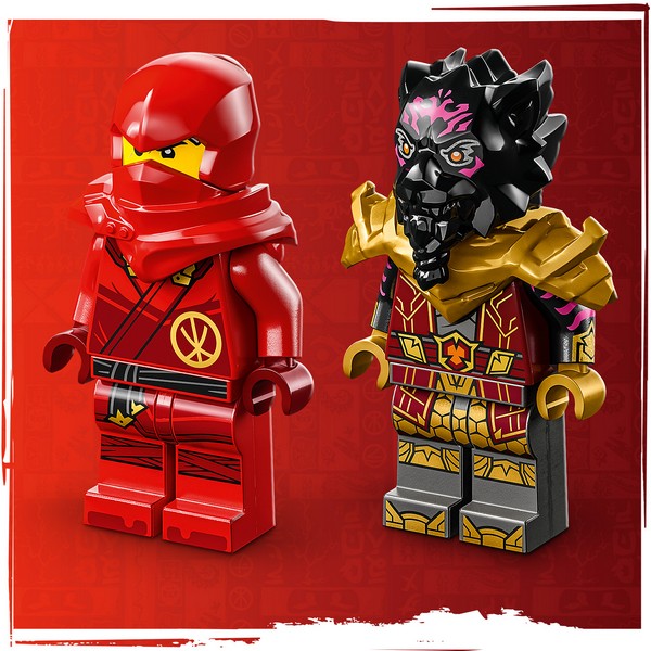LEGO Ninjago 71789 Kai és Ras autós és motoros csatája