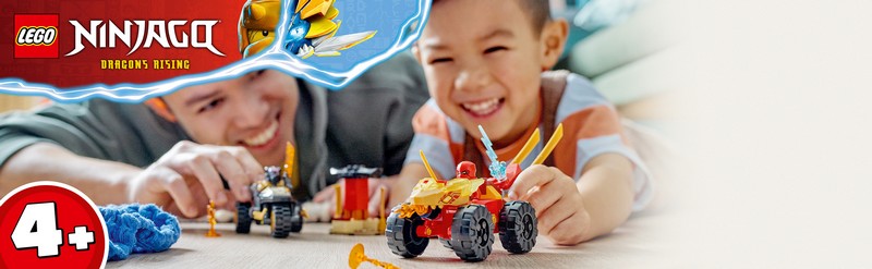 LEGO Ninjago 71789 Kai és Ras autós és motoros csatája
