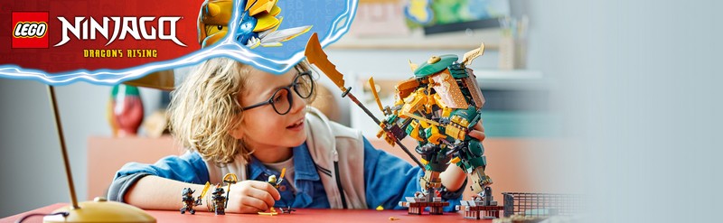 LEGO Ninjago 71794 Lloyd és Arin nindzsacsapatának robotjai