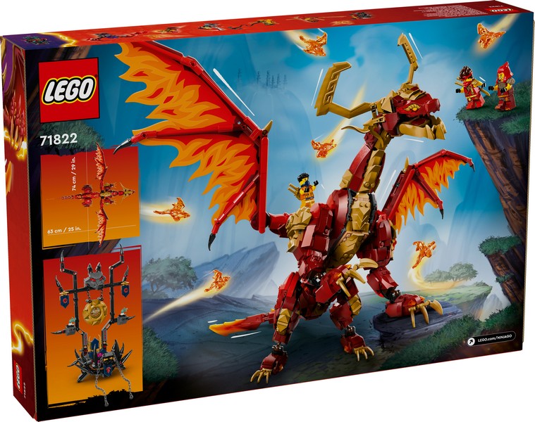 LEGO Ninjago 71822 A mozgás eredendő sárkánya