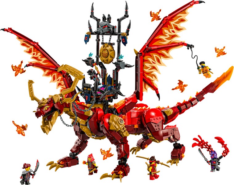LEGO Ninjago 71822 A mozgás eredendő sárkánya