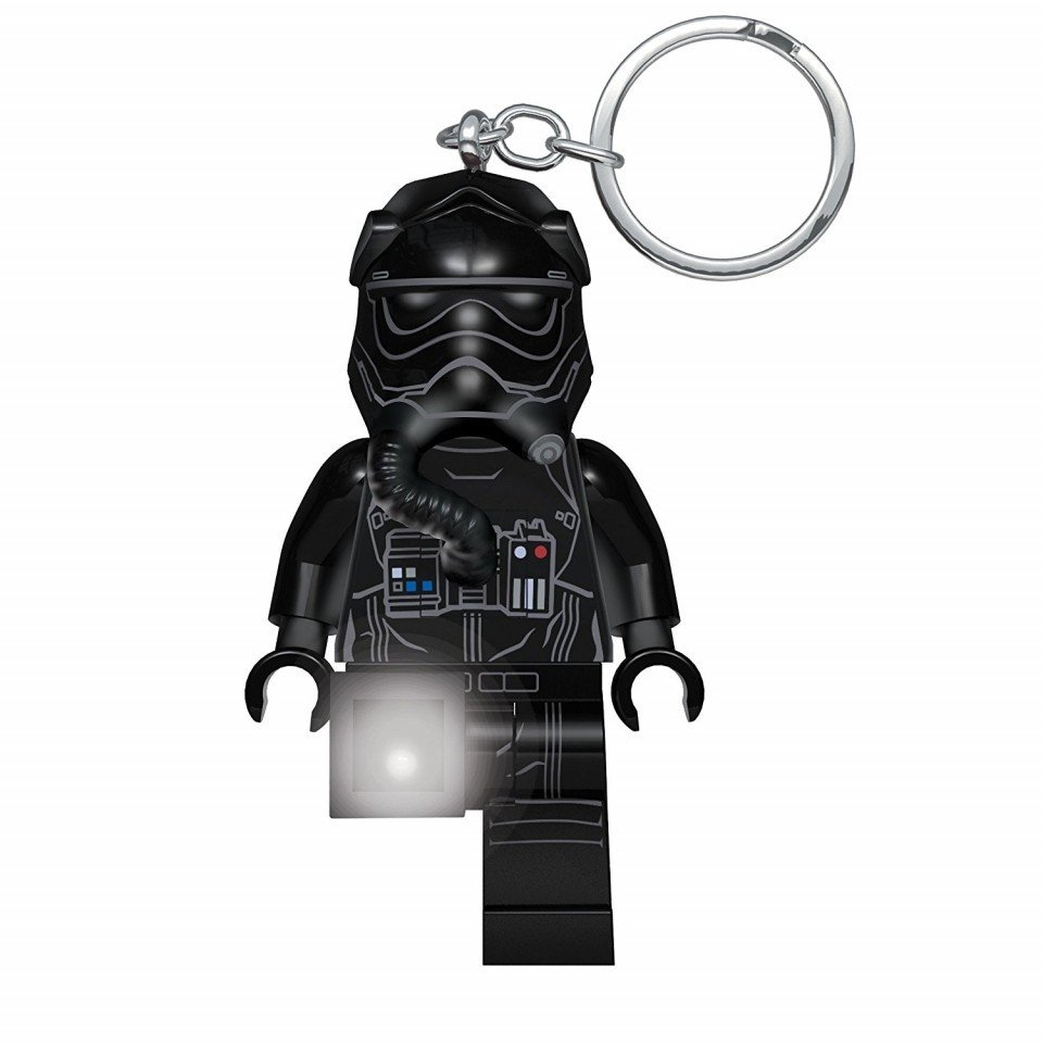 LEGO SW Tie Vadász pilóta világító kulcstartó