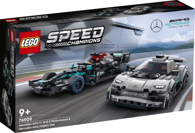 LEGO Speed Champions 76909 Mercedes-AMG F1 W12 E Performance &amp; Mercedes-AMG Project One