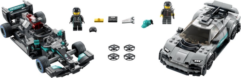 LEGO Speed Champions 76909 Mercedes-AMG F1 W12 E Performance &amp; Mercedes-AMG Project One