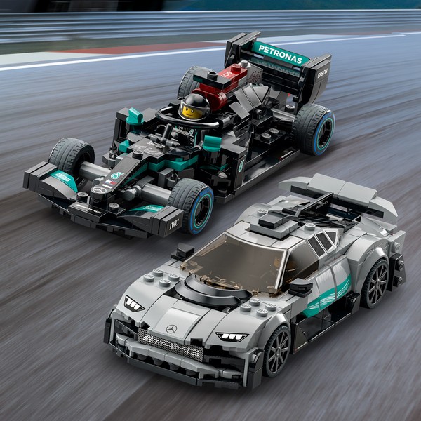 LEGO Speed Champions 76909 Mercedes-AMG F1 W12 E Performance &amp; Mercedes-AMG Project One