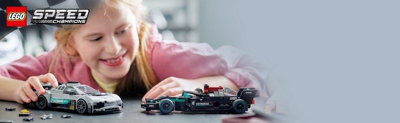 LEGO Speed Champions 76909 Mercedes-AMG F1 W12 E Performance &amp; Mercedes-AMG Project One