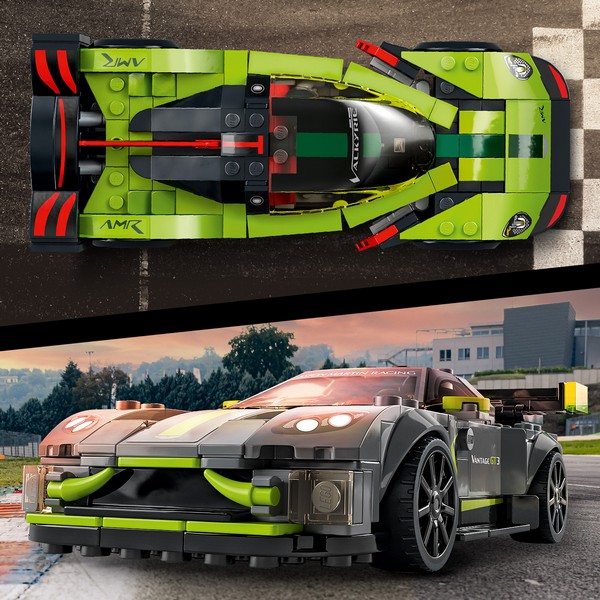 LEGO Speed Champions 76910 Aston Martin Valkyrie AMR Pro és Aston Martin Vantage GT3