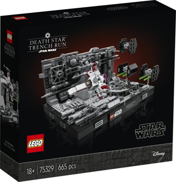 LEGO Star Wars 75329 Halálcsillag™ árokfutam dioráma