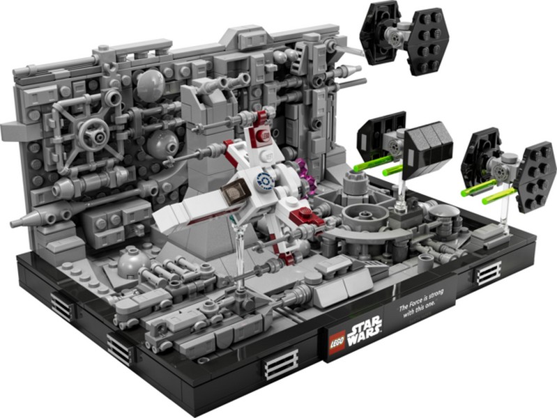 LEGO Star Wars 75329 Halálcsillag™ árokfutam dioráma