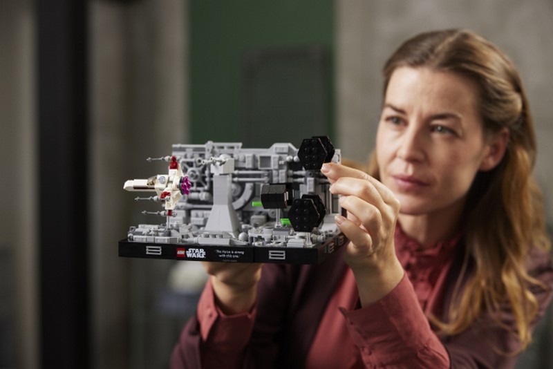 LEGO Star Wars 75329 Halálcsillag™ árokfutam dioráma
