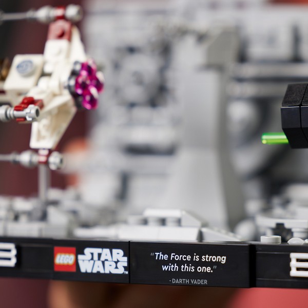 LEGO Star Wars 75329 Halálcsillag™ árokfutam dioráma
