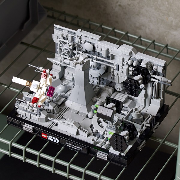 LEGO Star Wars 75329 Halálcsillag™ árokfutam dioráma