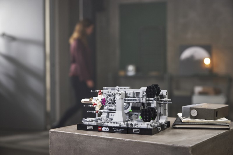 LEGO Star Wars 75329 Halálcsillag™ árokfutam dioráma