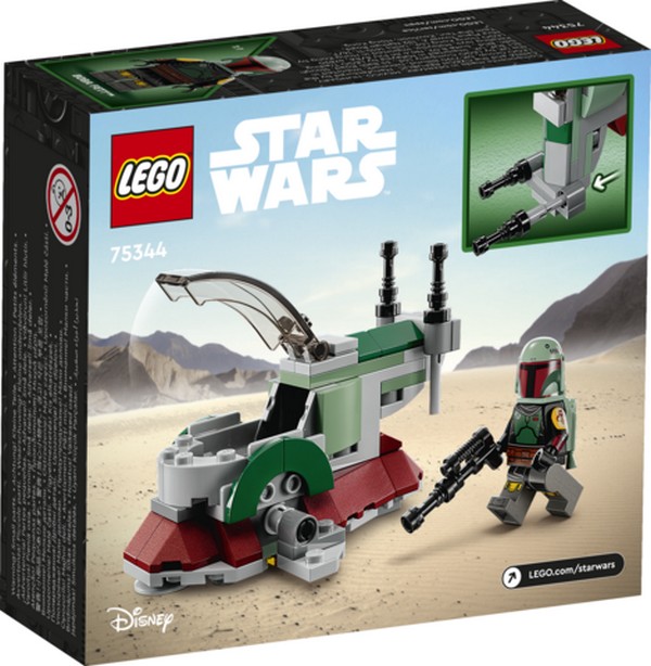 LEGO Star Wars 75344 Boba Fett csillaghajója™ Microfighter