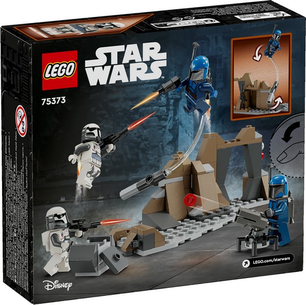 LEGO Star Wars 75373 Csapda a Mandalore™ bolygón harci csomag