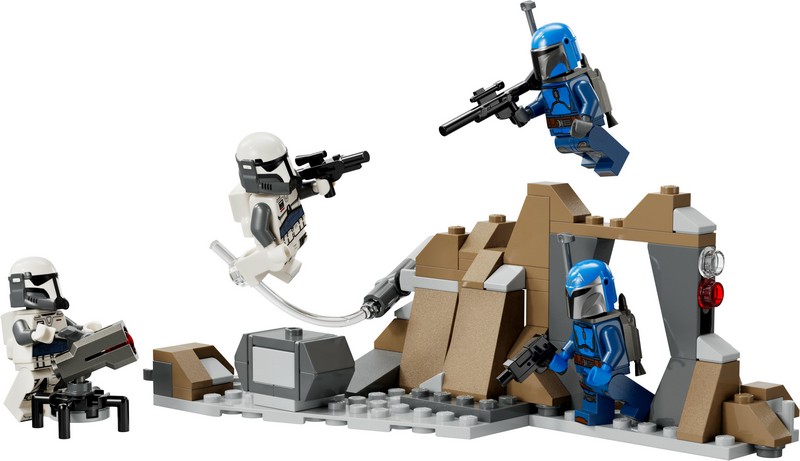 LEGO Star Wars 75373 Csapda a Mandalore™ bolygón harci csomag