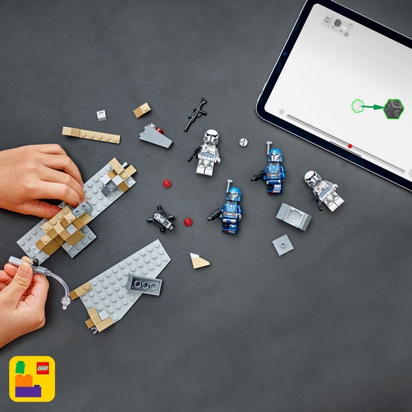 LEGO Star Wars 75373 Csapda a Mandalore™ bolygón harci csomag