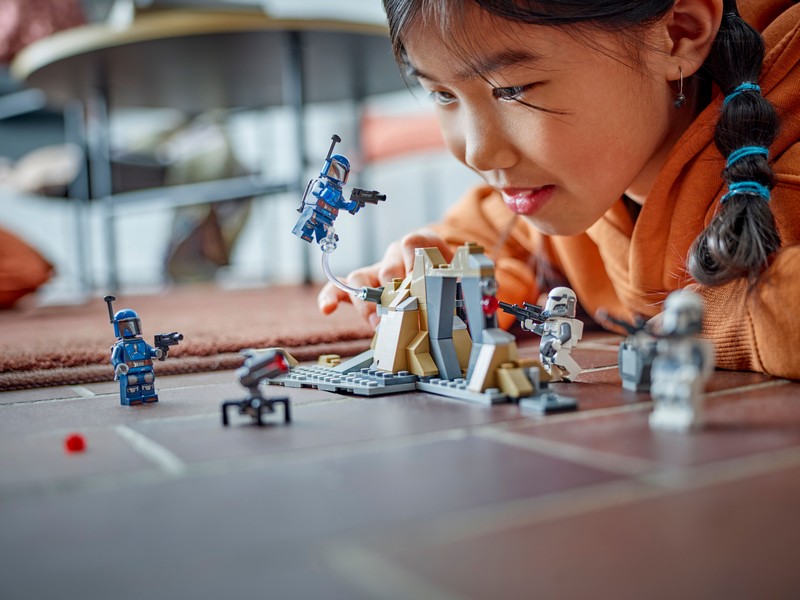 LEGO Star Wars 75373 Csapda a Mandalore™ bolygón harci csomag