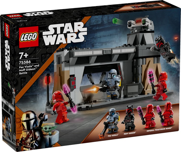 LEGO Star Wars 75386 Paz Vizsla™ és Moff Gideon™ csatája