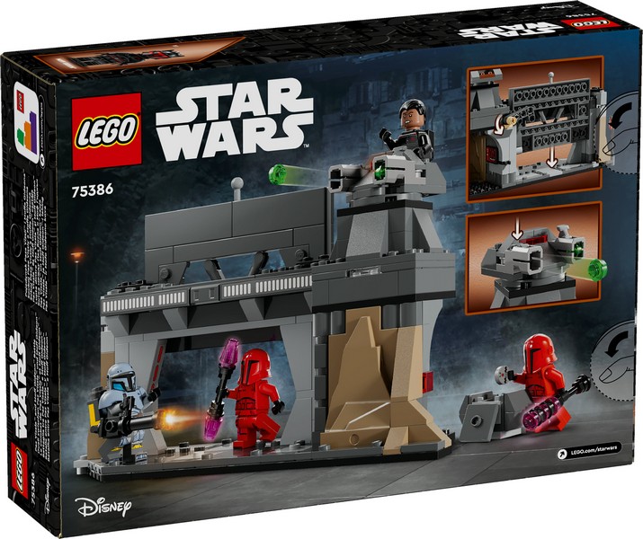 LEGO Star Wars 75386 Paz Vizsla™ és Moff Gideon™ csatája
