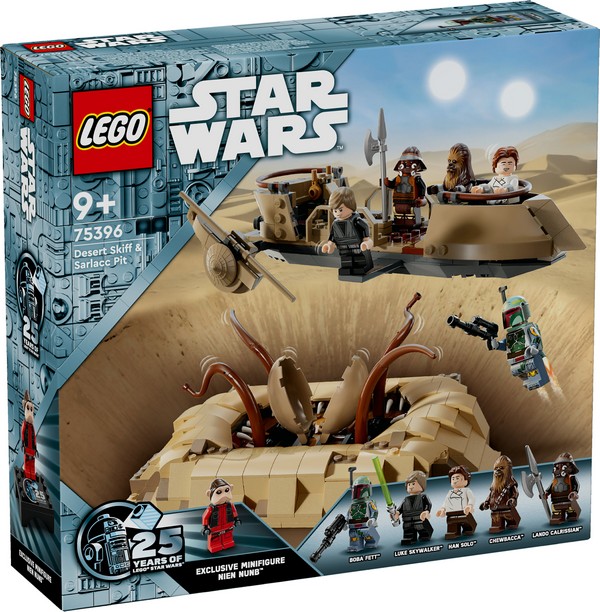 LEGO Star Wars 75396 Sivatagi sikló és a sarlacc ürege