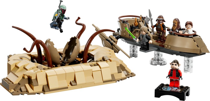 LEGO Star Wars 75396 Sivatagi sikló és a sarlacc ürege