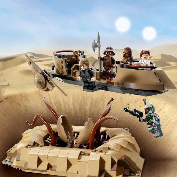 LEGO Star Wars 75396 Sivatagi sikló és a sarlacc ürege