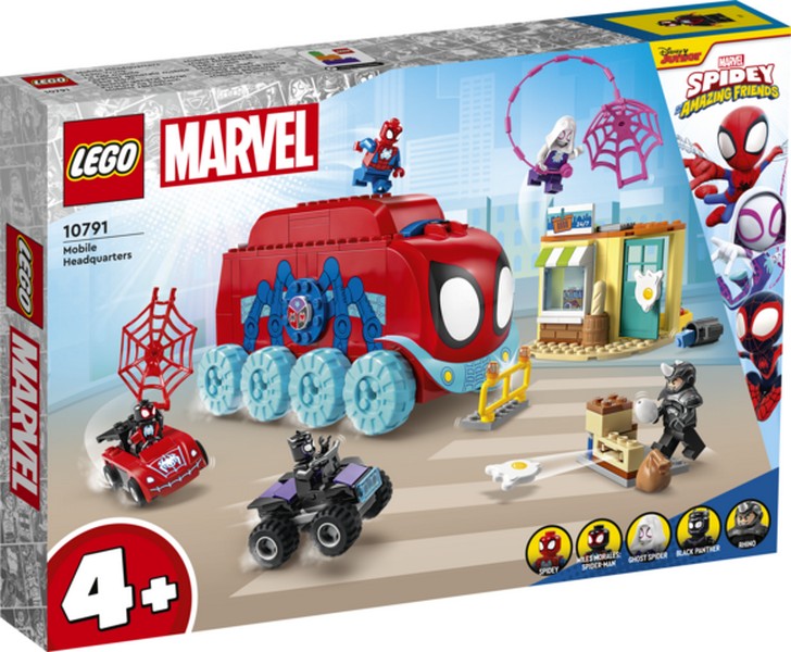 LEGO Super Heroes 10791 A pókcsapat mobil főhadiszállása