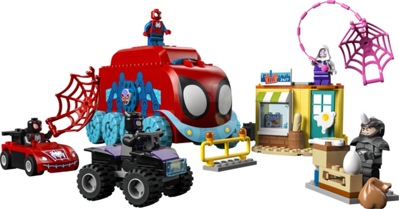 LEGO Super Heroes 10791 A pókcsapat mobil főhadiszállása