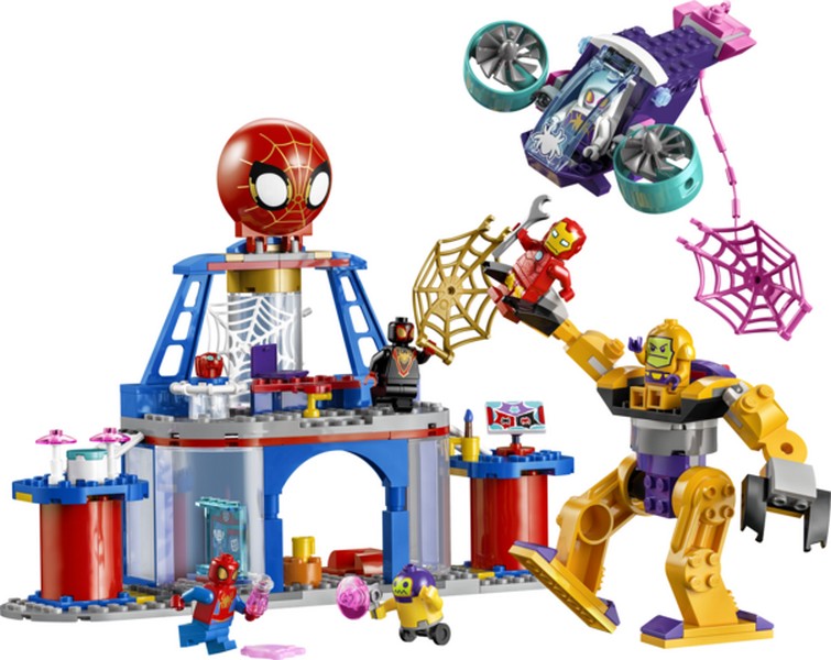 LEGO Super Heroes 10794 A Pókcsapat Hálóvető Főhadiszállása