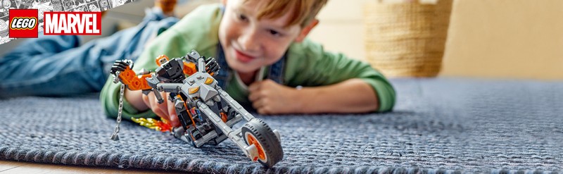 LEGO Super Heroes 76245 Szellemlovas robot és motor