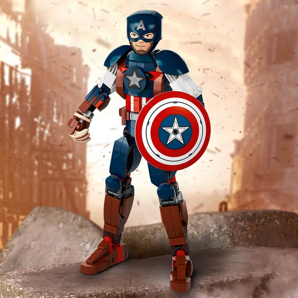 LEGO Super Heroes 76258 Amerika Kapitány építőfigura